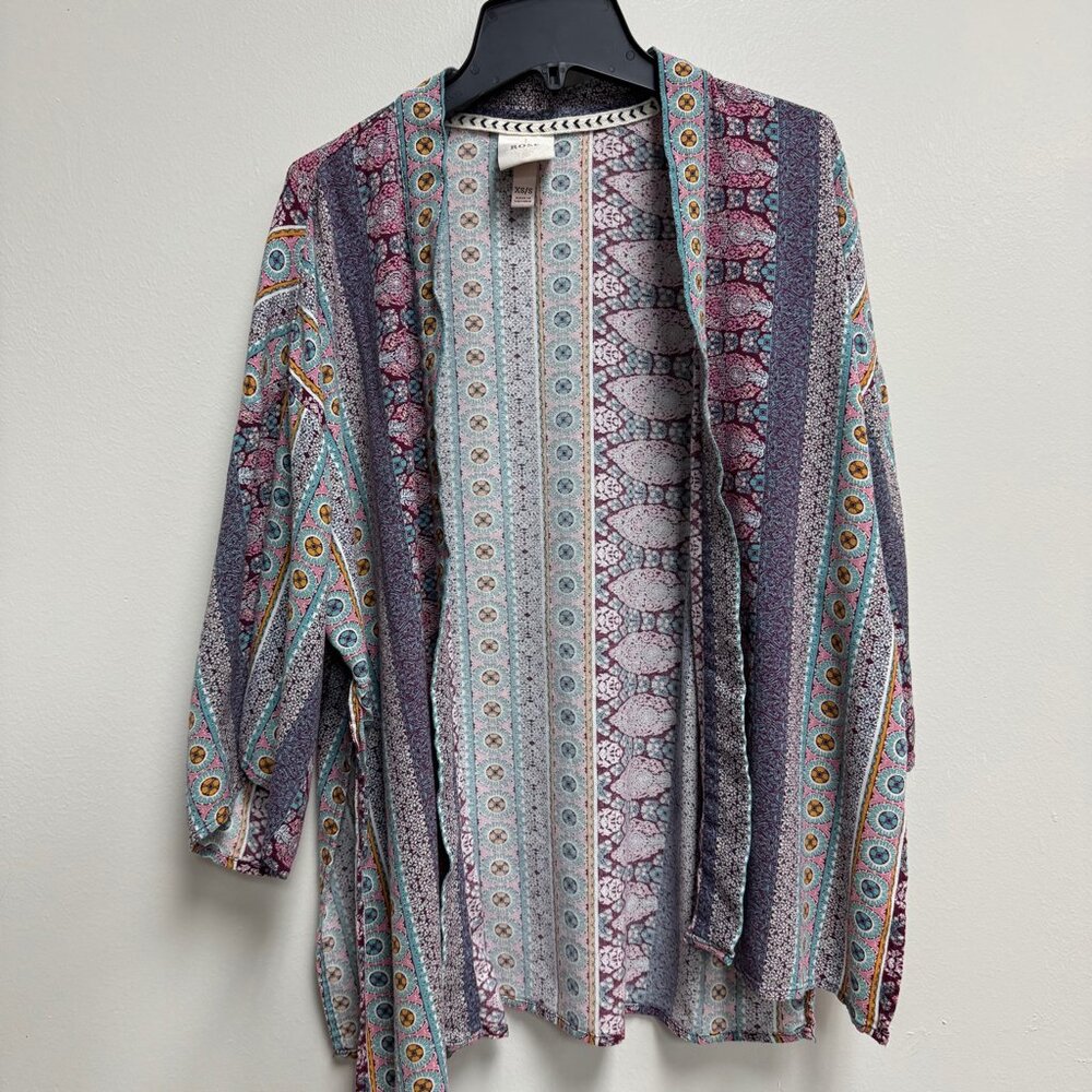 Know rose light weight cardigan size xs/s